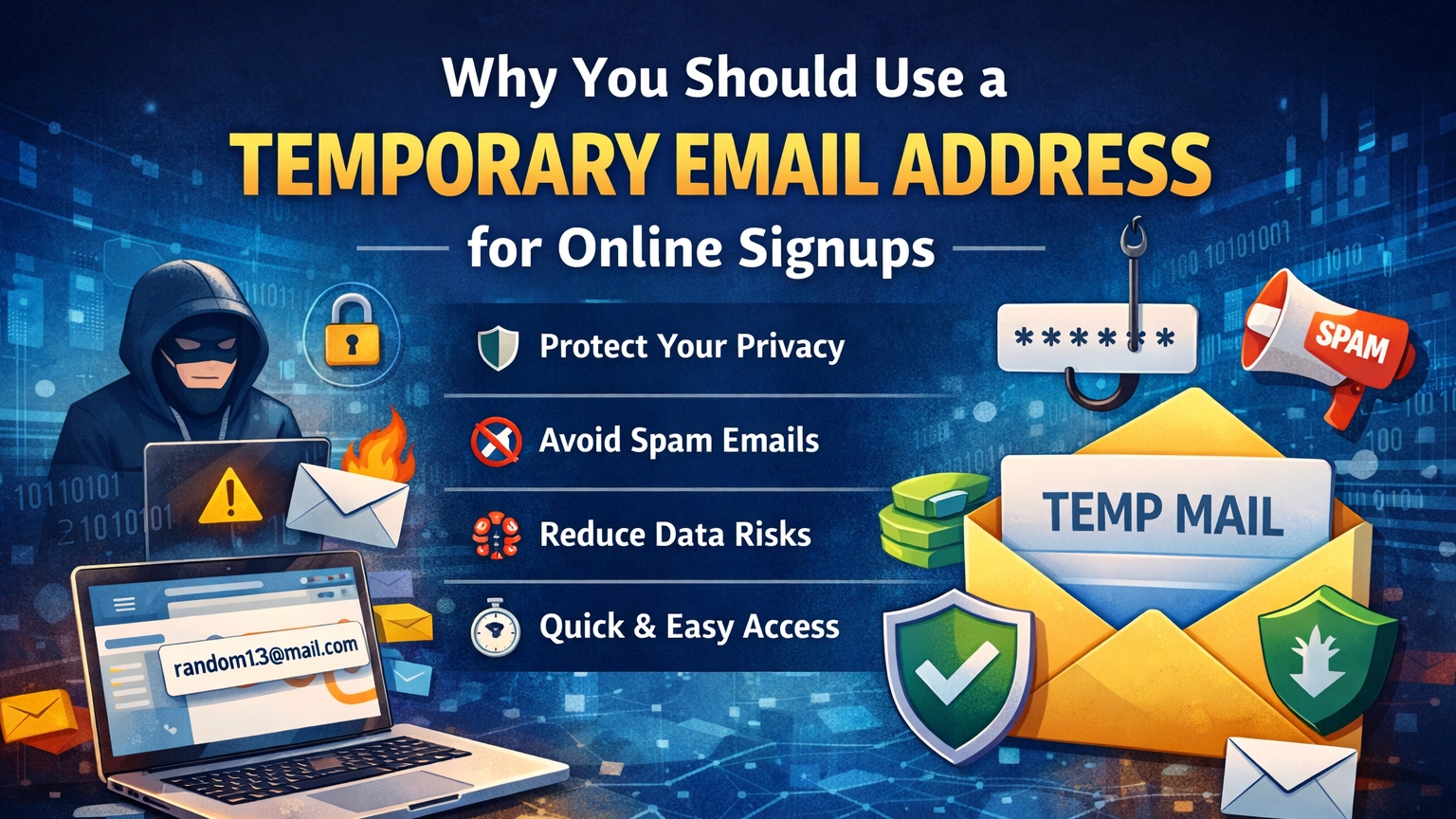 Why You Should Use a Temporary Email Address for Online Signups (Protect Privacy & Stop Spam)